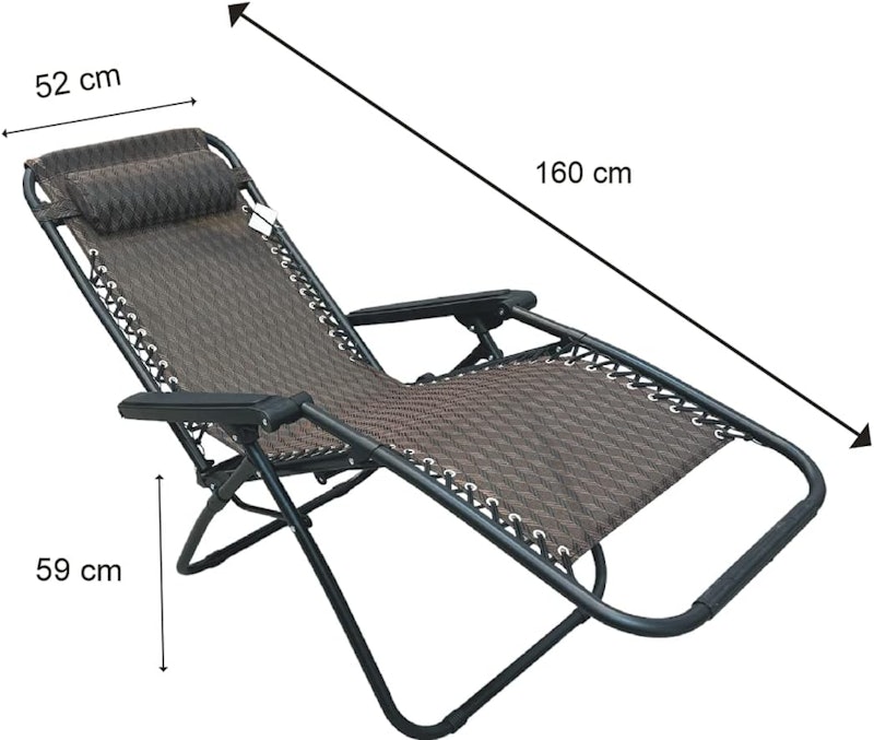 Cadeira Reclinável para Piscina, Jardim e Praia 2