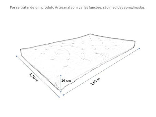 Colchão Futon Casal Dobrável Sofá-cama 4