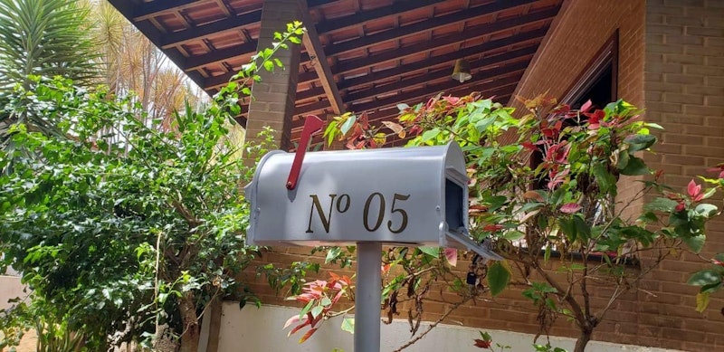 Caixa de Correio Americana com Pedestal para Jardim e Condomínio 5