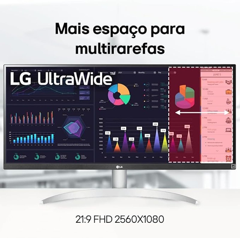 Monitor LG UltraWide Tela IPS 29" 3