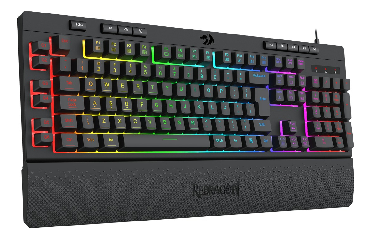 Teclado Gamer Redragon Shiva K512RGB 1