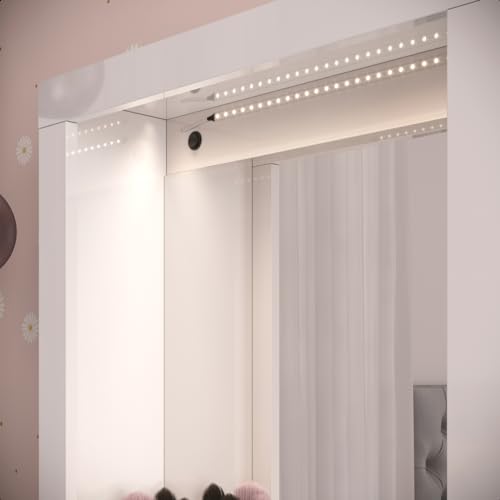 Penteadeira Camarim Suspensa com LED e USB Princess 4