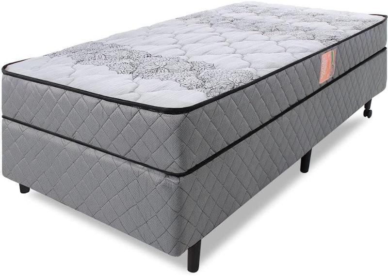 Cama Box Solteiro Espuma D33 Ortopédico 1