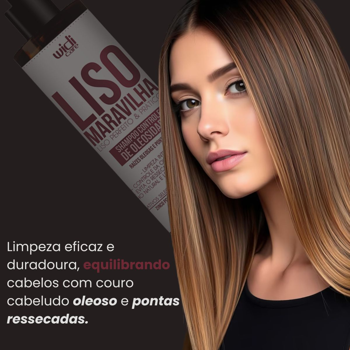 Shampoo Controle de Oleosidade Liso Maravilha 3