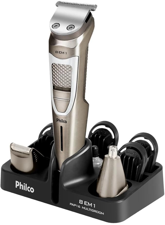 Aparador de Pelos Philco Multigroom 8 em 1 1