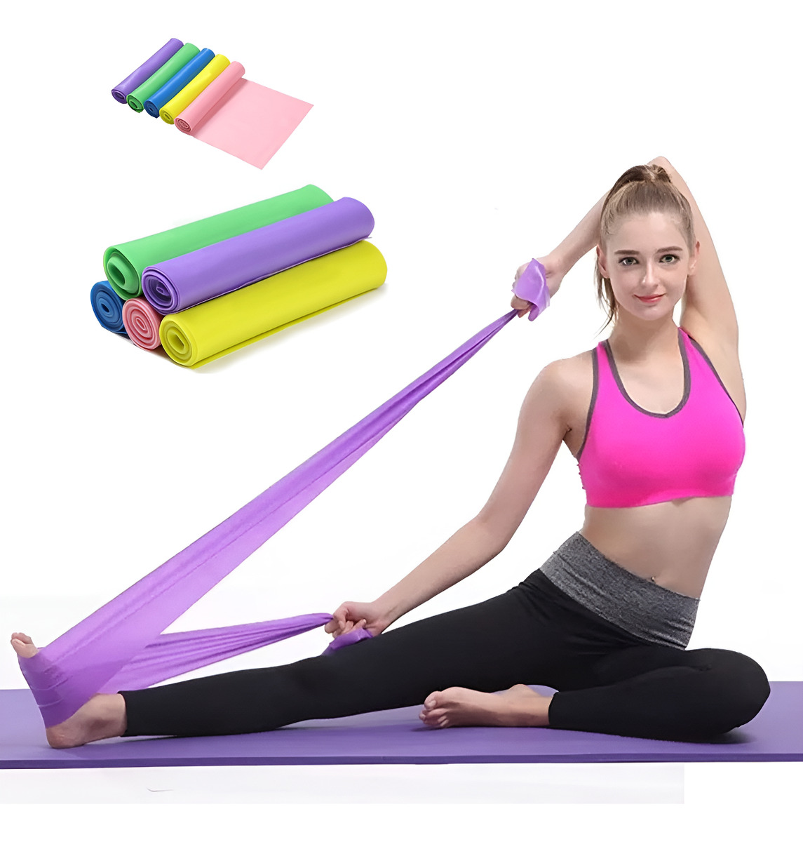 Kit com 3 Faixas Thera Bands 2