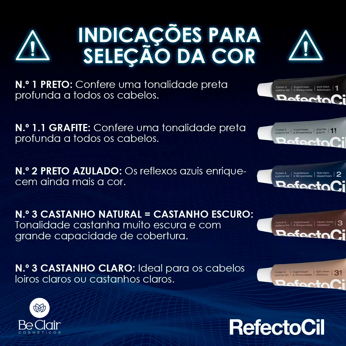 Tintura Refectocil Cílios e Sobrancelhas 2.0 3