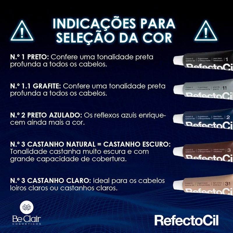 Tintura Refectocil Cílios e Sobrancelhas 2.0 3