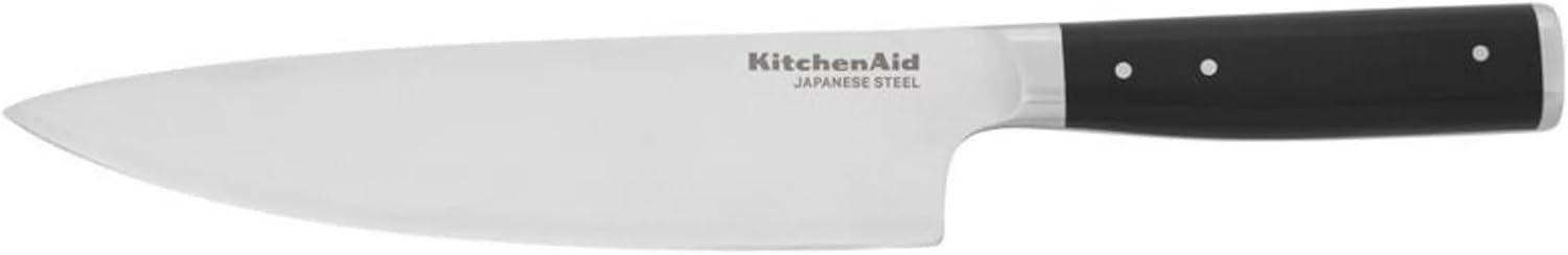 Faca Chef Carne Aço Japonês Forjado 8" com Capa KitchenAid 1