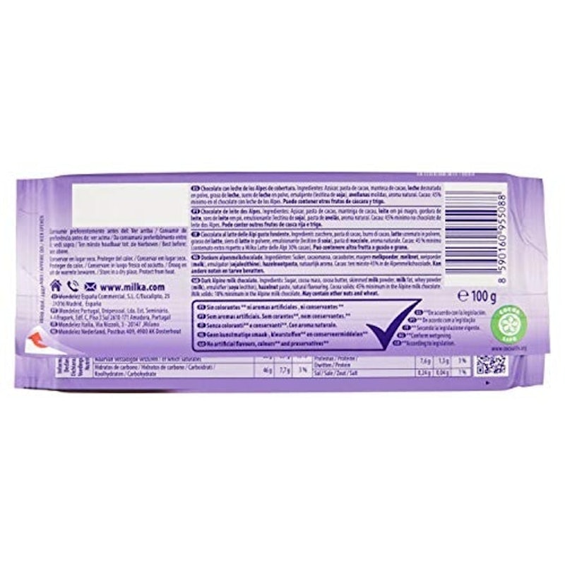 Chocolate Milka Extra Cocoa 2