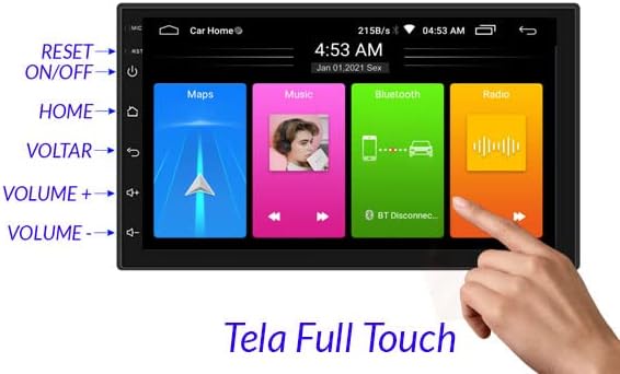 Multimídia Android Carplay RS-815BR Prime 3