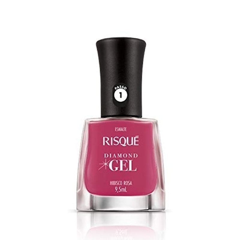Esmalte Risqué Diamond Gel Hibisco Rosa 1