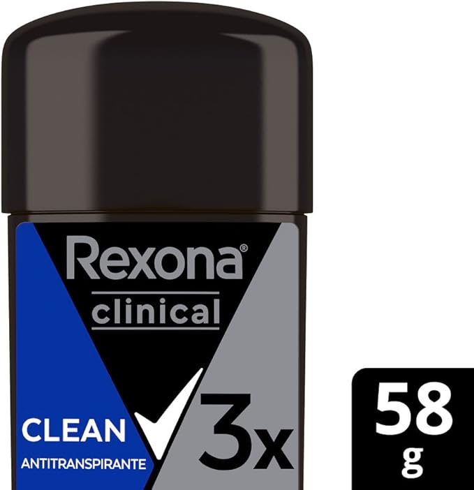 Rexona Clinical Antitranspirante Creme Clean 2