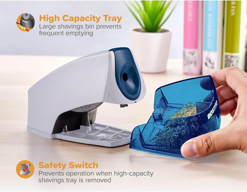 Apontador de Lápis Elétrico Bostitch 4