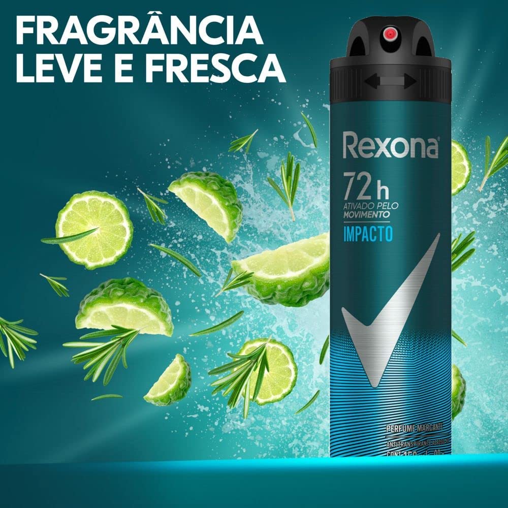 Antitranspirante Rexona Aerosol Impacto 3