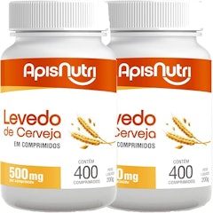 Kit 2 Levedo de Cerveja 500 mg