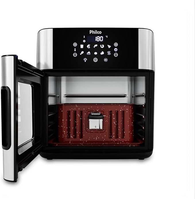 Air Fryer Philco 16 L 4 em 1 Painel Digital 5