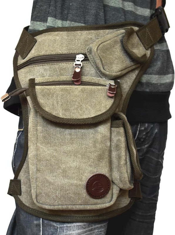 Mochila de Lona para Atividades ao Ar Livre 4