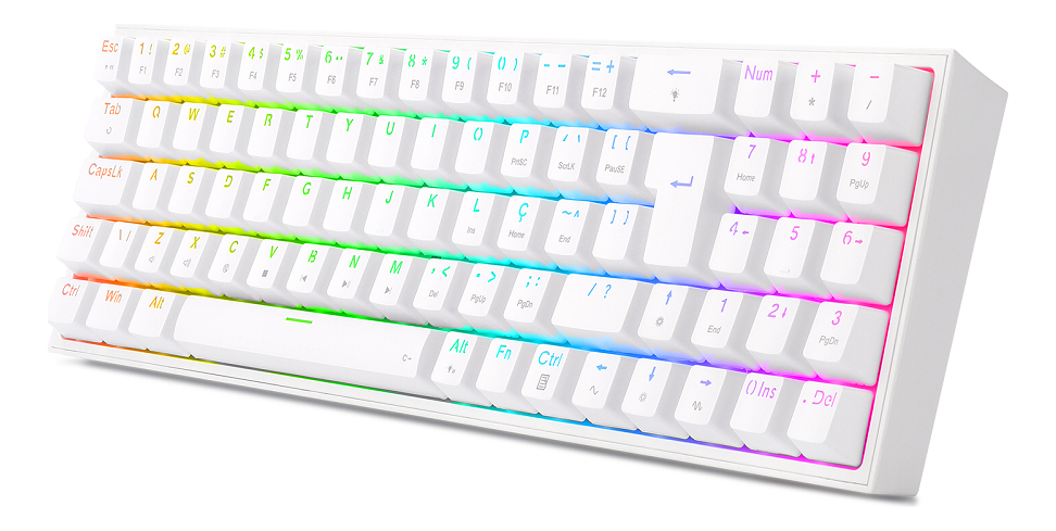 Teclado Mecânico Gamer Pollux RGB 5