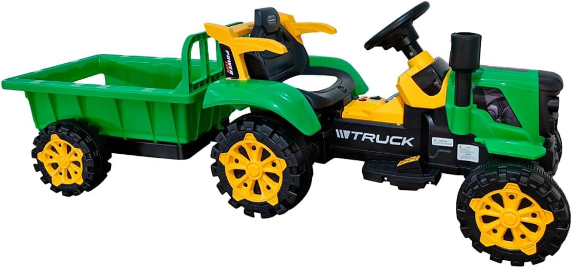 Trator Elétrico com Caçamba 12 V Bang Toys 3