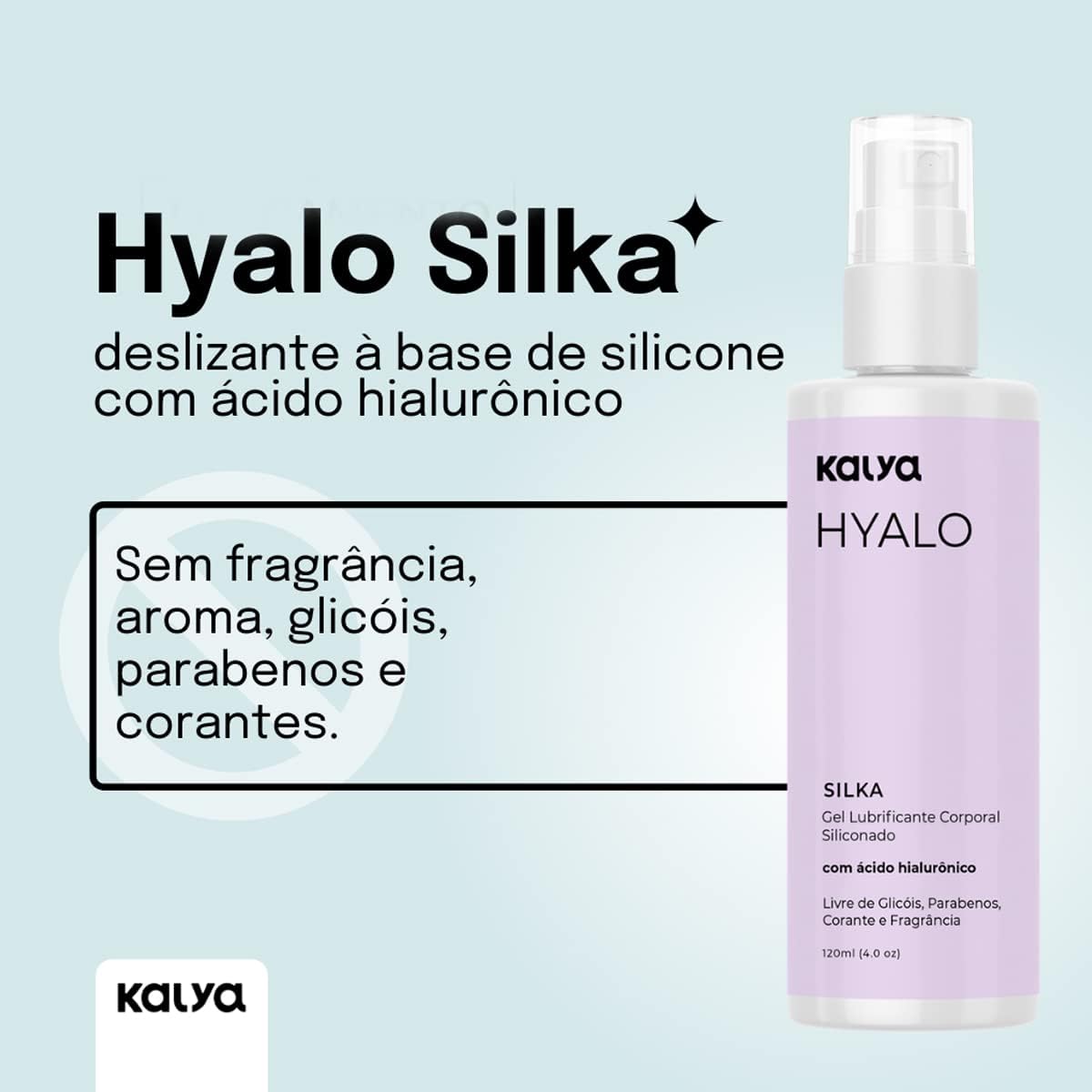 Hyalo Silka - Gel Lub. à Base de Silicone e Ácido Hialurônico sem Perfume 3