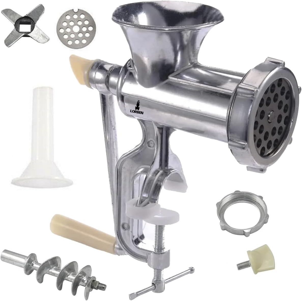 Máquina Moedora Lorben Picadora Carne Manual 3