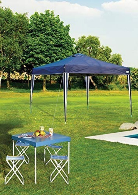 Mesa Dobrável Mor com Banquetas 4