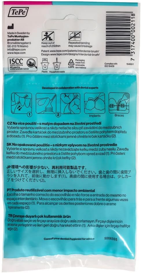Escova Interdental 0,4 mm Rosa 2