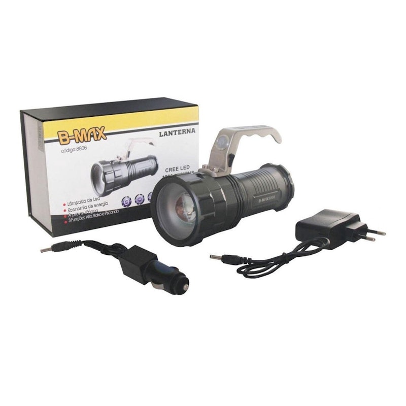Lanterna Pesca Led Recarregável 2