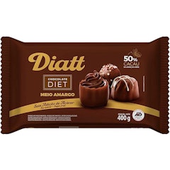 Chocolate Meio Amargo 50% Cacau Diatt