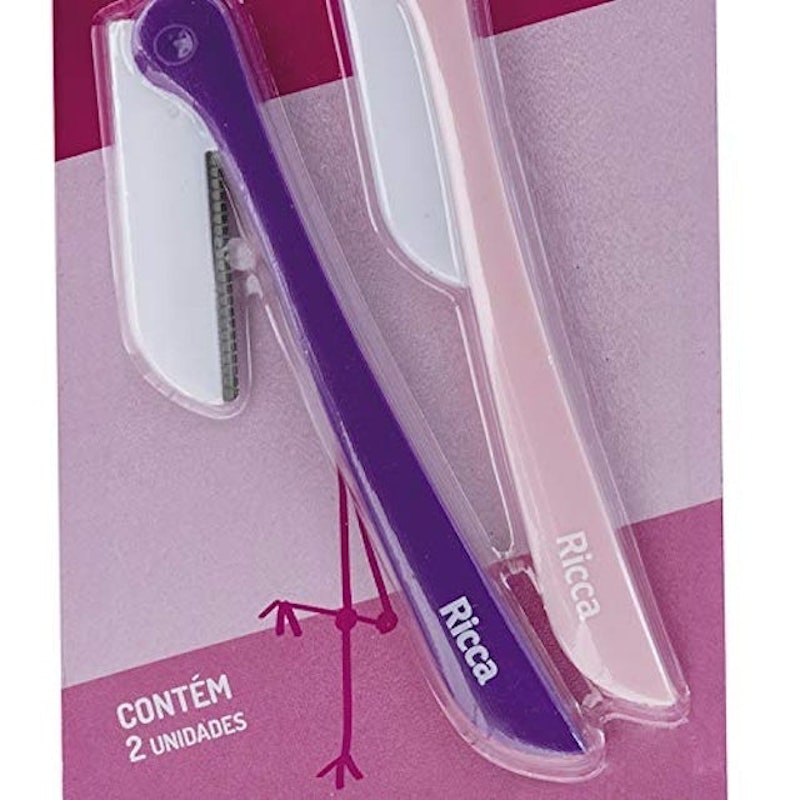 Navalha para Sobrancelha Ricca Flamingo 3
