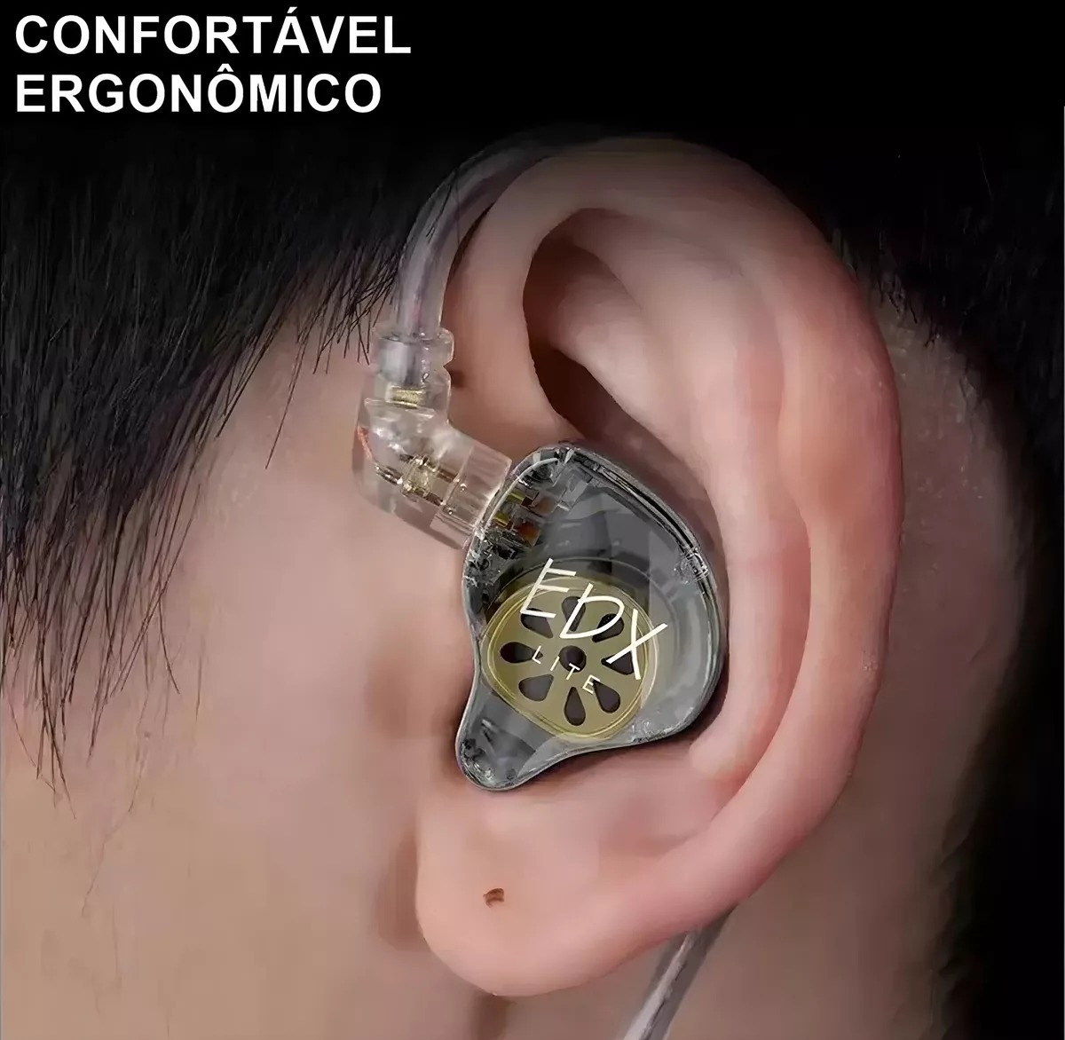 Fone de Ouvido In-Ear KZ EDX Lite 3