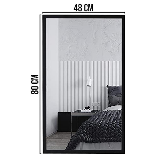 Espelho para Banheiro Retangular com Moldura Decorativa 3