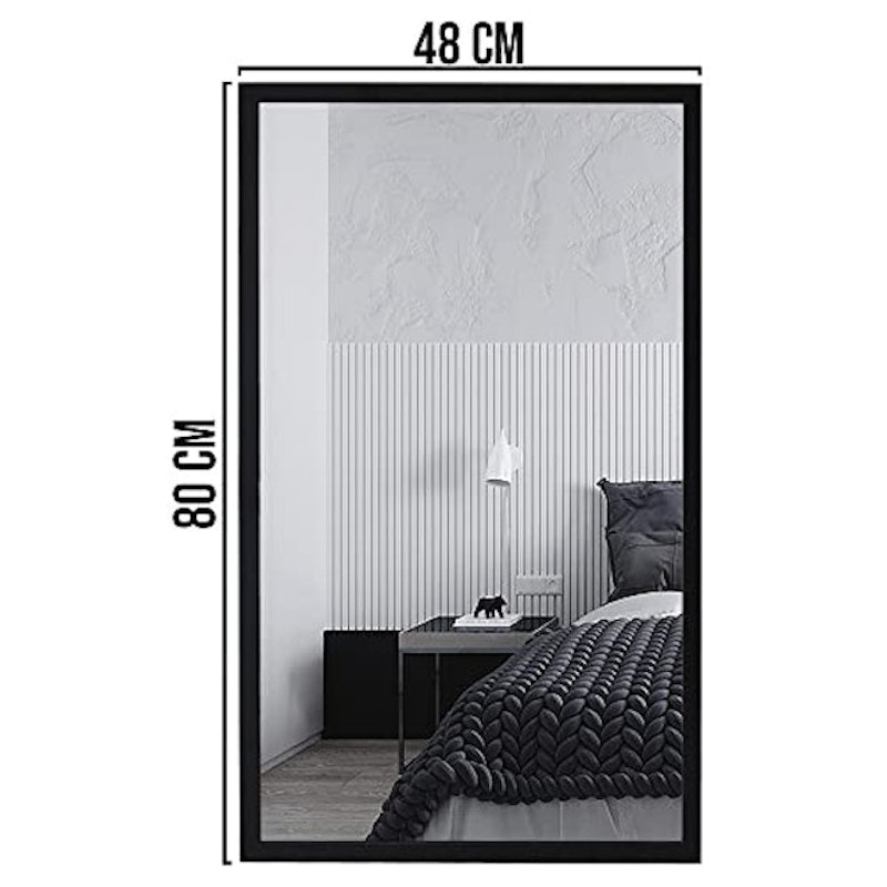 Espelho para Banheiro Retangular com Moldura Decorativa 3