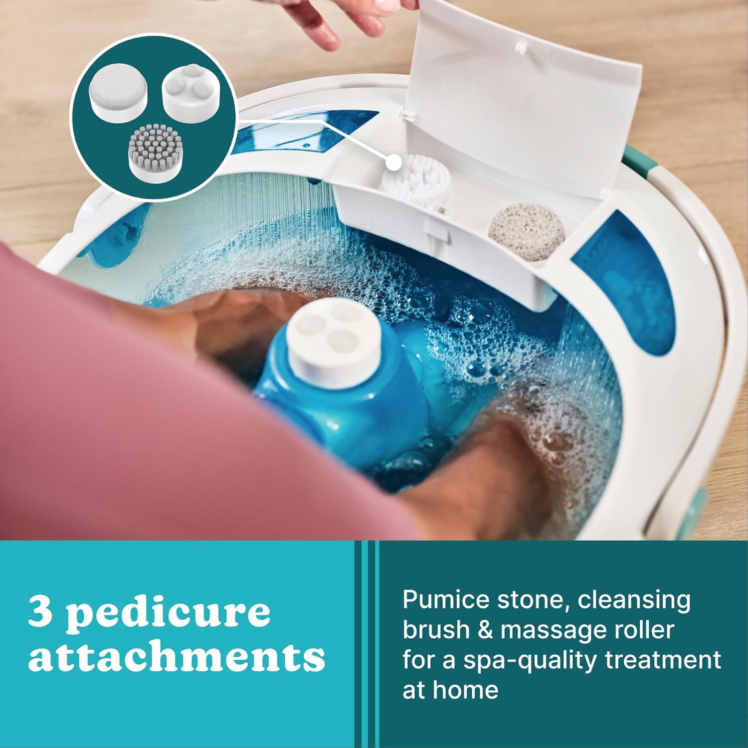 Banheira Bliss Foot Spa HoMedics 4