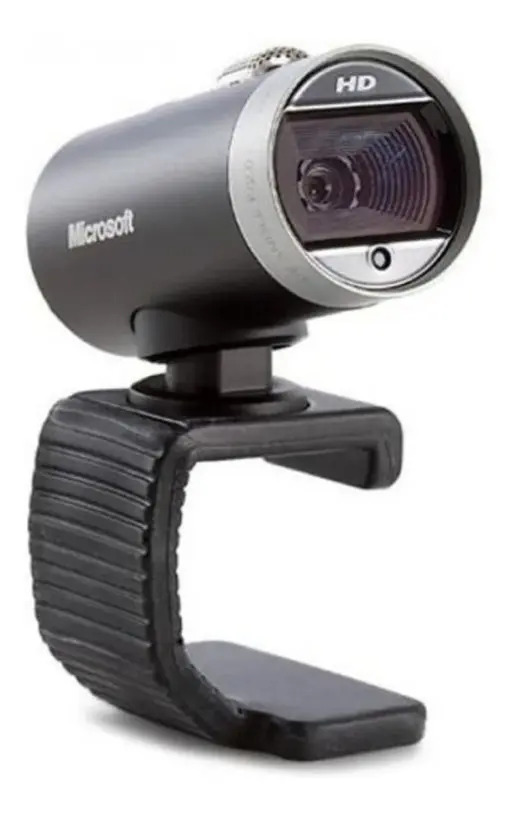 Webcam Cinema Usb Preta Microsoft 3