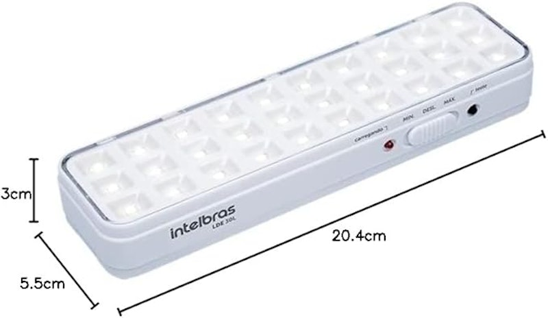 Luminária de Emergência Autônoma 4
