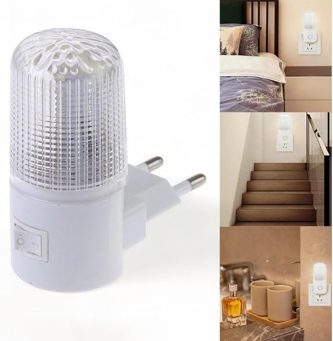 Luminária Mini Luz Abajur de Tomada p/Interiores 3