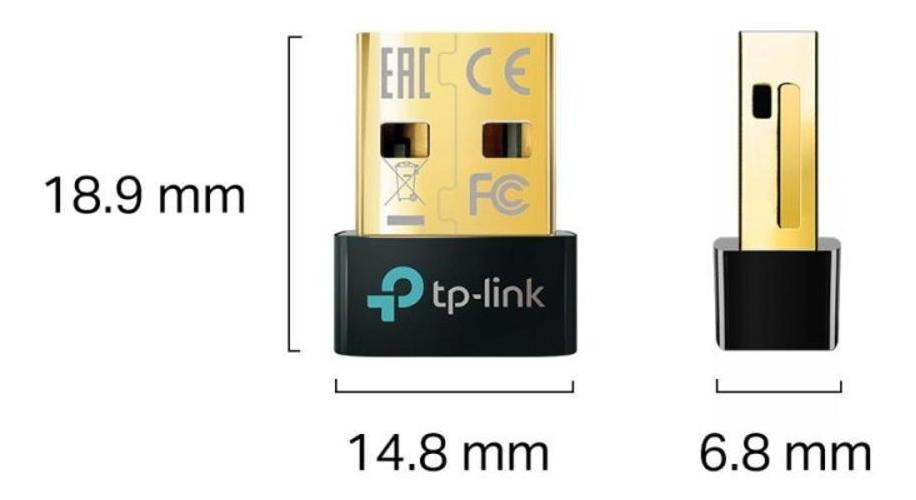 Adaptador Nano USB Bluetooth 5.3 3