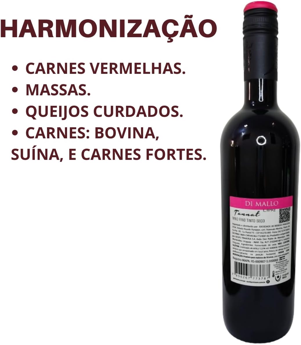 Vinho Di Mallo Tannat 3