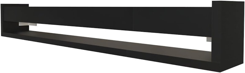 Prateleira Infantil de Livros e Decoração Preto 3
