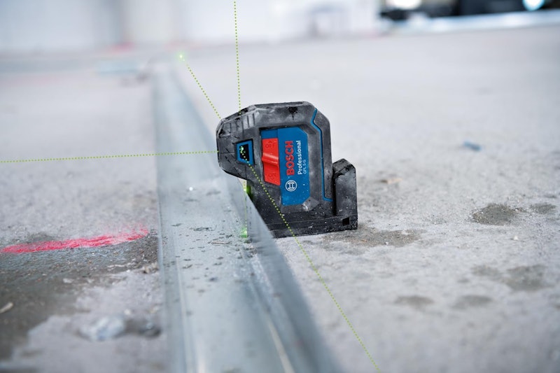 Nível a Laser Verde Bosch GPL 5 G de 5 Pontos 5