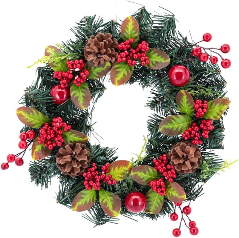 Guirlanda Natal 30 cm com Pinhas Berries 1