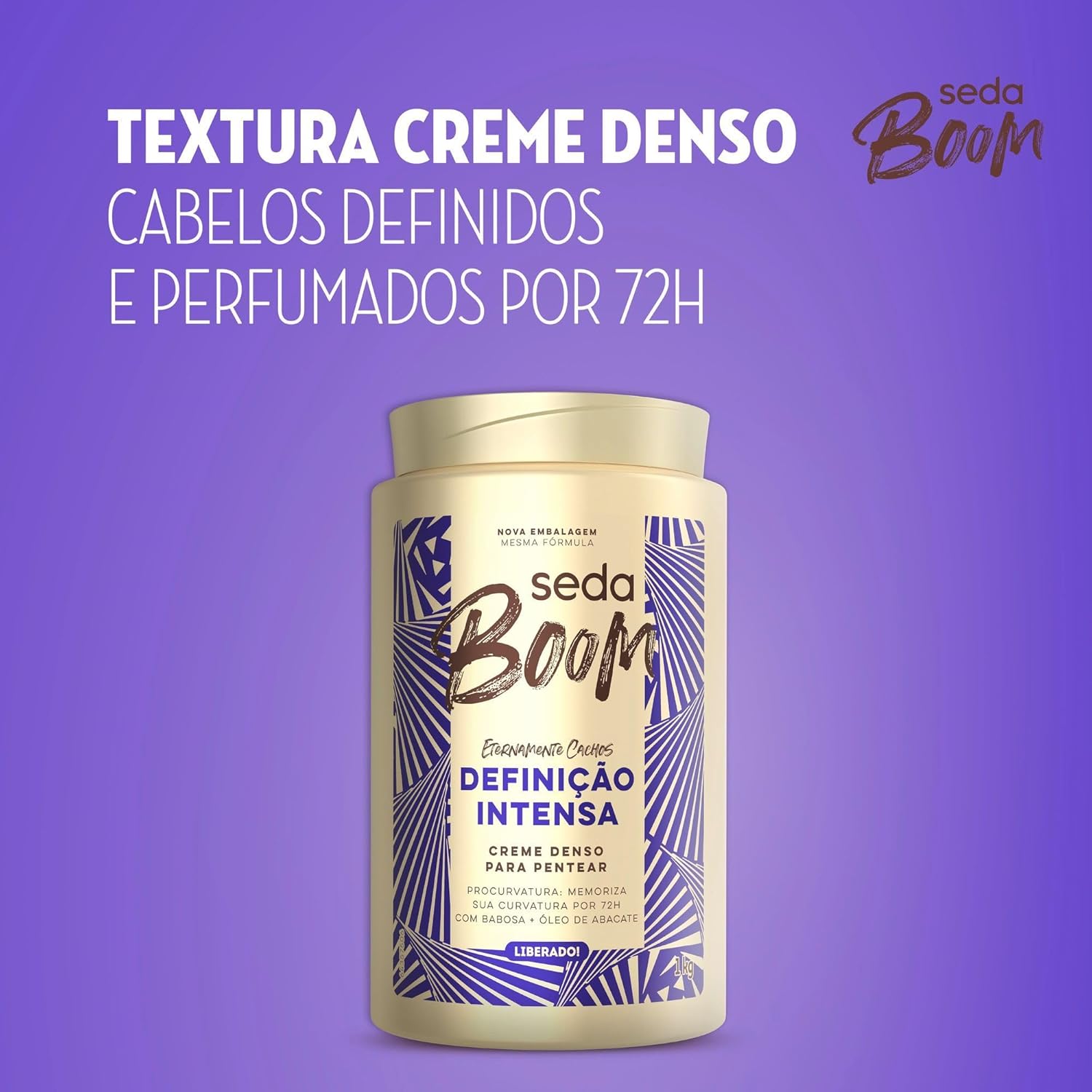 Creme de Pentear Seda Boom Definição Intensa 3