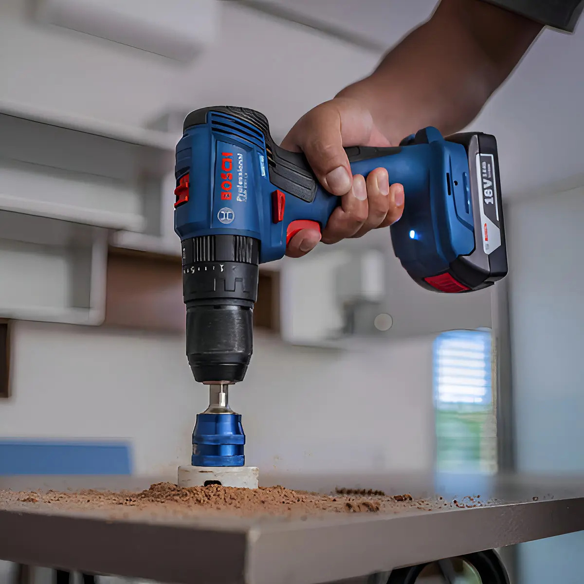 Furadeira Parafusadeira Impacto 18 V Bosch GSB185LI-1BX 5