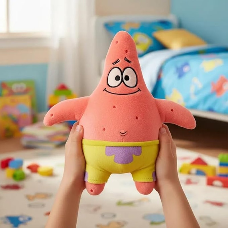 Ovo de Páscoa Pelúcia Patrick Bob Esponja 4