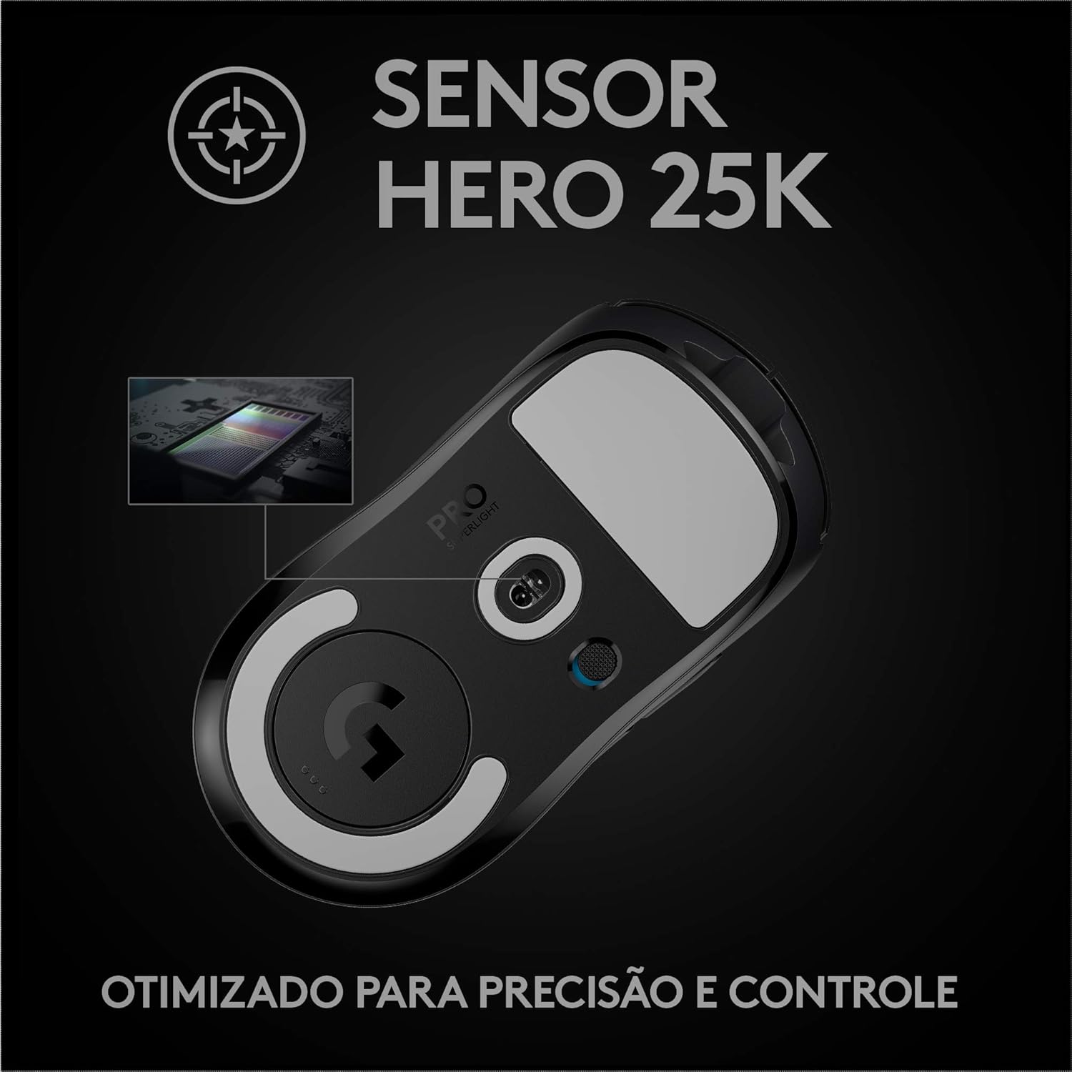 Mouse Gamer sem Fio Logitech G Pro X Superlight 5