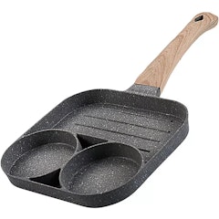 Frigideira Antiaderente 3 em 1 para Ovos