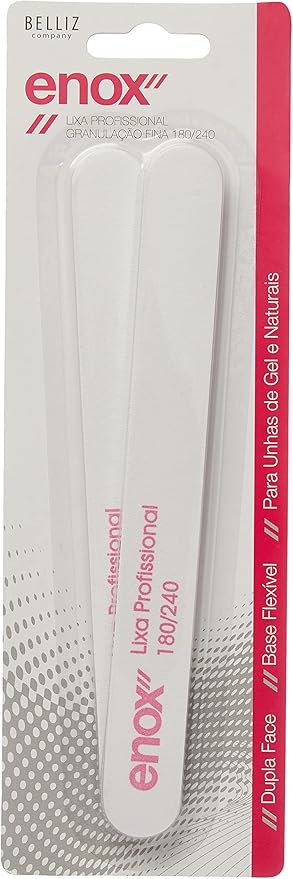 Lixa Profissional Enox Granulação Fina 180/240 Clássica 1