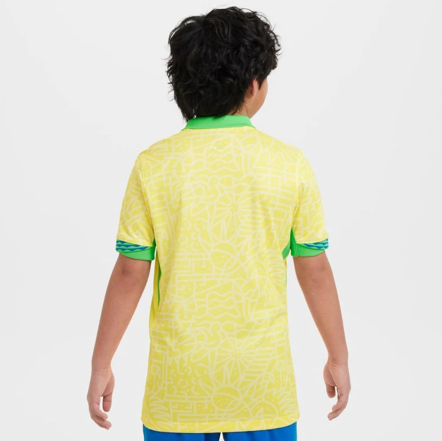 Camisa Nike Brasil I 2024/25 Torcedor Pro Infantil 2